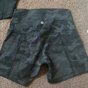 Camo Lululemon Align Shorts 4”